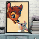 5D Cute Cartoon Deer Diamond Painting DIY Embroid Cross Stitch Mosaic Kits