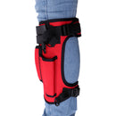 Neoprene Sheath Holder Scuba Diving Snorkeling Gear Adjustable Strap Red