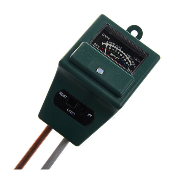 3 in1 Plant Flowers Soil Tester Moisture Light PH Meter