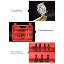 17Pcs Car Auto Pressure Tester Vacuum Pressure Pump Brake Bleeder Adaptor F