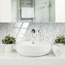 10pcs Ceramic Tile Stickers Set Decorative Wall Decals for Kitchen (TS265) A