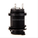 12V 2 Dual USB Port Car Motorcycle Cigarette Lighter Socket Charger Waterproof