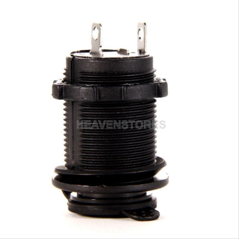 12V 2 Dual USB Port Car Motorcycle Cigarette Lighter Socket Charger Waterproof