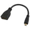 Micro-HDMI Male to HDMI Female D A Jack Adapter Cable Converter 1080P U7P2