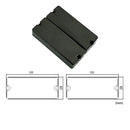 2Pcs Open 5 String Bass Pickups Wired Soap Bar Style Replacement Musical