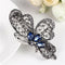Women Chic Crystal Rhinestone Butterfly Hair Clip Hairpin Hairclip Accessories