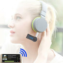 Wireless Bluetooth 3.5mm AUX Audio Stereo Music Home Car Receiver AdapterB Hn