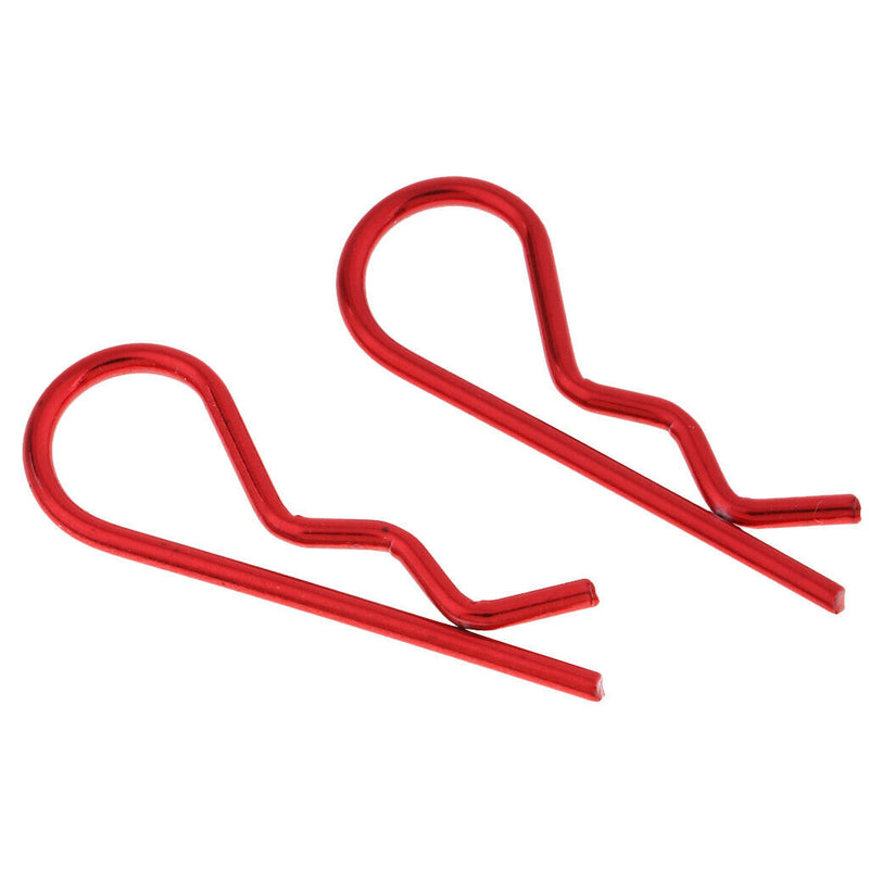 20pcs/set RC Car R-Pins fit 1/10 1/12 1/16 1/18 RC Car Truggy Accessory Red