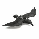 Realist Flying Raven Statue Scarecrow Wrestling Against Insect and Bird for C3C7