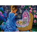 5D DIY Full Drill Diamond Painting Girl Embroidery Mosaic Craft Kits Decor