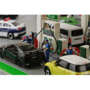 11Pcs 1:64 Scale Hand Painted Characters Wokers People Street Layout Decor