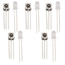 5 Pairs Universal LED IR Infrared Emitter Emission And Receiver Diode DIY