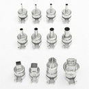 New 12pcs/set Heat Gun Rework Nozzle For 850 Hot Air Soldering Station Weld P9J5