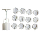 12 Animals Stamps Baking Tool Moon Cake Press Round Cupcake Mid Autumn Day