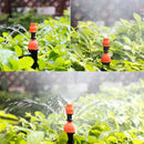 5PCS Micro Drip Irrigation Adjustable Dripper Sprinklers For Farm Plant Crop Cy