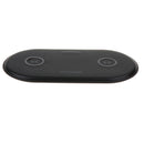 2 Pieces Universal Dual Wireless Charger 5W Ultra-Thin Qi Charging Pad Fast