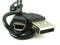1PC Black PVC USB 2.0 Male to Mini 5 Pin B Data Charging Cable Cord Adapter DS