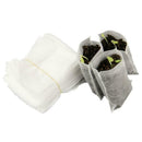 100pcs Biodegradable Non-woven Nursery Bag Plant Grow Bags Seedling Pots AU