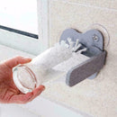 New Suction Wall Lazy Cup Brush Glass Cleaning Brush Kitchen Rotating T5B3 B9J4