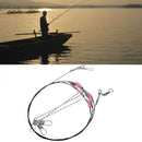 Balance String Fishing Hooks Plastic Coated Stainless Steel Bracket Groups Tools