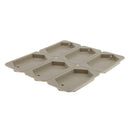 2pcs 6 Cavity Silicone Dried Flower Wax Mold Wax Soap Candle Making Mould