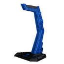 Universal Acrylic Gaming Headphone Stander Hanger Modular Display Rack Blue
