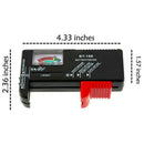 4 Pack Battery Tester, BT-168 Universal Battery Checker for AA/AAA/C/D / 9V