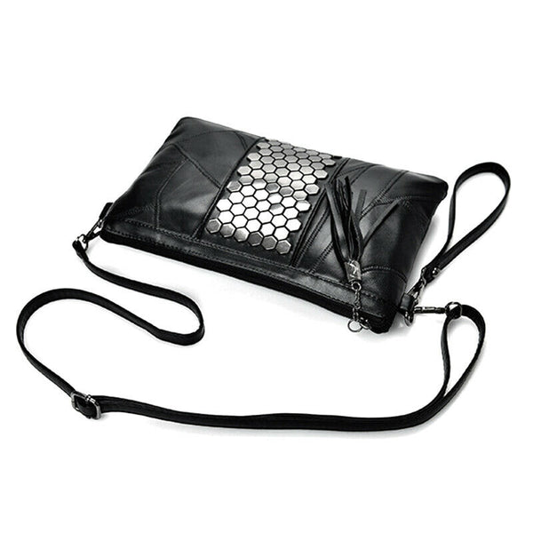 Women'S Messenger Bags Rivet Clutch Ladies' Shoulder Bag Designer Handbags  E7L7