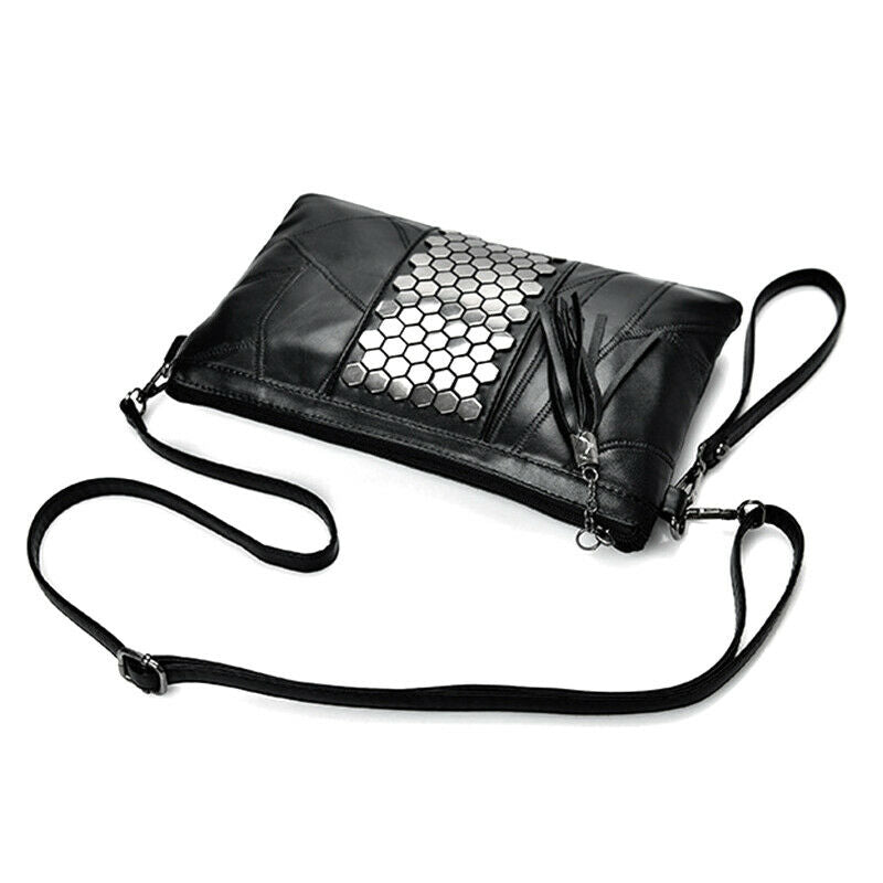 Women'S Messenger Bags Rivet Clutch Ladies' Shoulder Bag Designer Handbags  E7L7