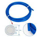 4 Pieces Teflon Tube Ptfe Blue Tubing (1.5M) with 4 Pieces Pc4-M6 Quick Fit