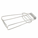 Stainless Steel Trapezoidal Wavy Double Feet Hot Pot Dish Plate Clip