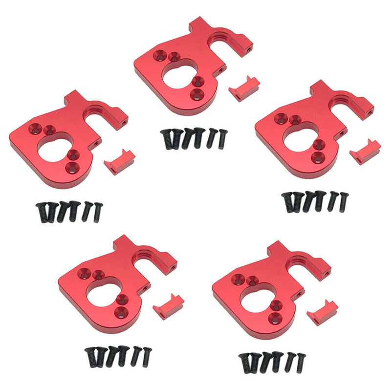 5 Pieces 1:14 RC Metal Motor Seat for WLTOYS 144001 Crawler Car DIY Accs