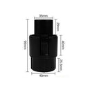 Vacuums Hose Connector Replaces for Media QW12Z-05E 12T-607/608 35mm/40mm