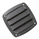 4 Inch 100mm Black Plastic Louvered Vents for Boat Marine Yacht Air Vent Grill