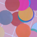 46pcs color aesthetics paper decor diy diary scrapbooking label stic!j