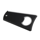 Plastic Surfboard Wax Comb Remover w/ Fin Key for Surf Board Longboard Black