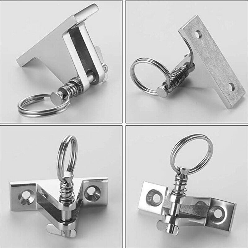 4Pack 316 Stainless Steel Bimini Top Hardware Deck Hinges for Boat Cover Bi Z2H4