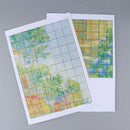 Stamped Cross Stitch Kit "Cottage" 19"x15" Printed House Design 14CT