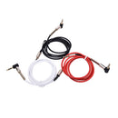 Right Angle Stereo 3.5mm Male to Male Audio AUX Earphone Extension Cable  JR