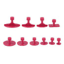 10PCS Car Body Paintless Dent Hail Glue Puller Tabs Automobile Remover Pad Too%!