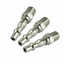 Air Line Hose Fitting Connector Quick Release 1/4 Male Thread 5pk N6E6
