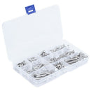 150Pcs M5 Stainless Steel Button Head Hex Socket Head Cap Bolts Screws Nuts I5F2