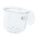 2x Fish Feeder Aquarium Clear Live Red