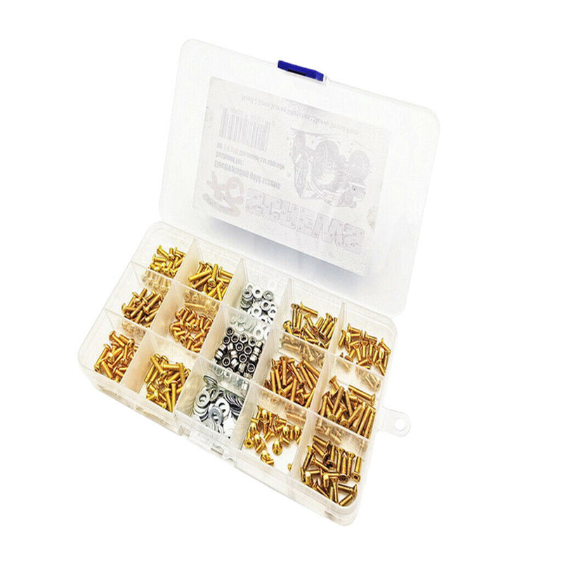 RC Crawler Screws Kit Stainless Screw Parts RC Cars Accs For 1/10 1/8 RC Car
