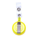 Set of 4 pcs Retractable Reel Badge holder YOYO Clip Snap Button ID Card Ke U1N7