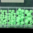 NIght Glow Floating Rig Beads Pack Of 100 Green - Sea, Freshwater Fishing