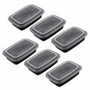 25PCS Meal Prep Containers, 1 Compartment Food Prep Containers, Food Storag E7E8