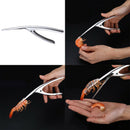 Stainless-Steel Prawn Peeler Shrimp Deveiner Peel Device Creative Kitchen GZN