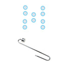 Stainless Steel Aquarium CO2 Diffuser Carbon Dioxide Reactor Sucker & Discs