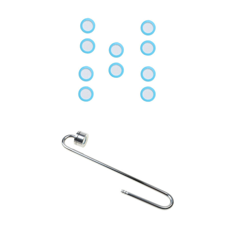 Stainless Steel Aquarium CO2 Diffuser Carbon Dioxide Reactor Sucker & Discs